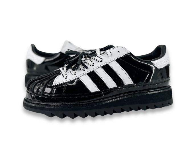 CLOT x adidas originals Superstar Core Black - Image 4