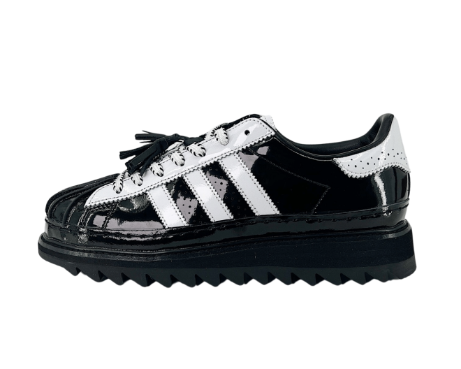 CLOT x adidas originals Superstar Core Black - Image 3