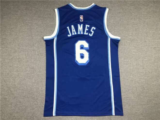 Lakers James No. 6 Cailan Jersey - Image 5