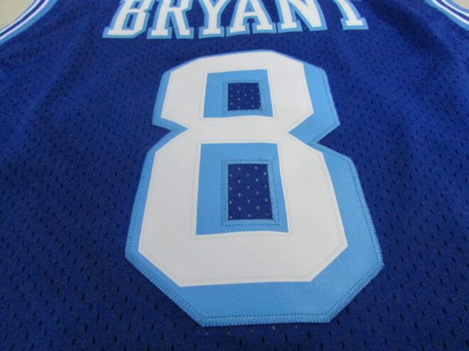 Lakers Retro No. 8 Kobe Blue - Image 3