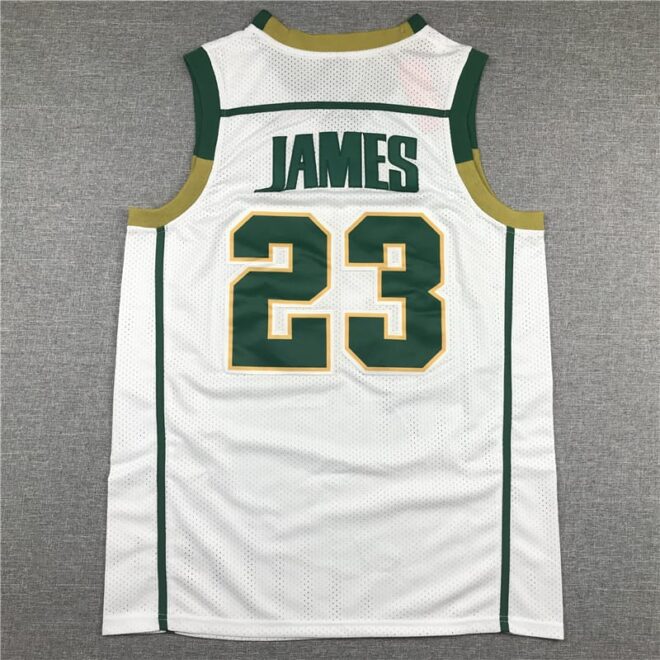 James 23 High School White - Image 3