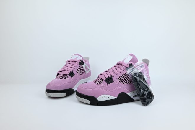 Women's Air Jordan 4 Retro Orchid - Image 7