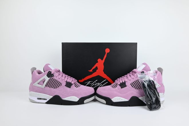 Women's Air Jordan 4 Retro Orchid - Image 3