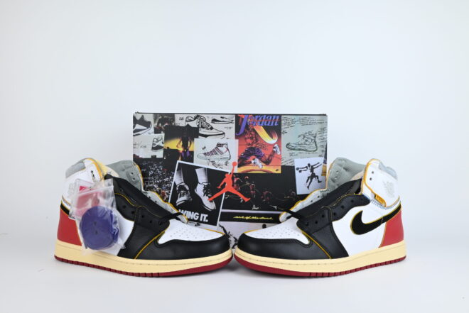 Air Jordan 1 Retro High Union Los Angeles Black Toe - Image 7