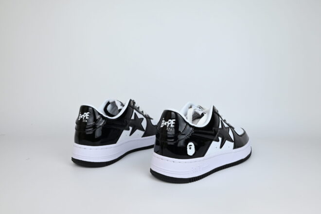 Bapesta 'Black' Replica - Image 2