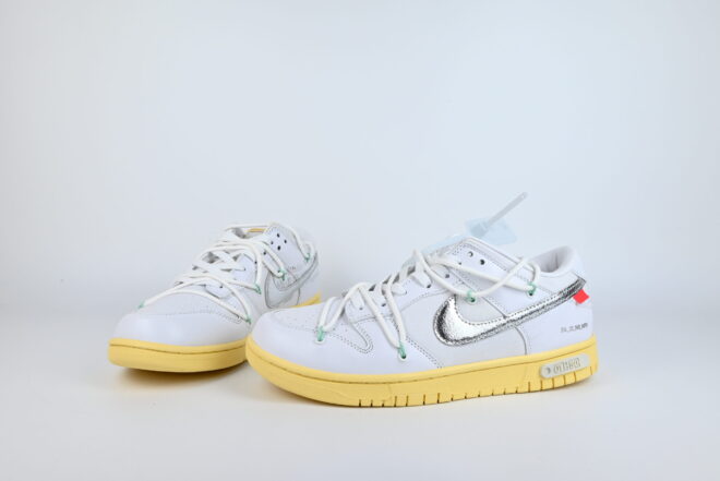 Nike Dunk Low Off-White Lot 1 - Image 5