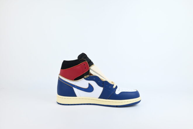 Jordan 1 Retro High Union Los Angeles Blue Toe - Image 4