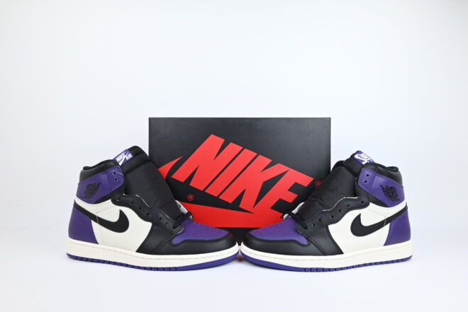 Air Jordan 1 Retro High OG GS 'Court Purple' - Image 2