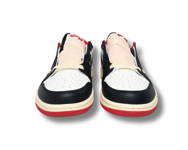 Fragment x Travis Scott x Air Jordan 1 TS White Black University Red - Image 3