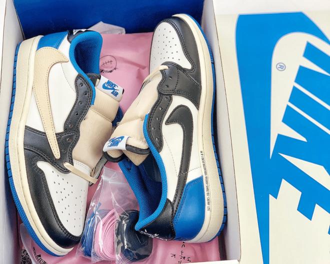 Air Jordan 1 Low Fragment Design x Travis Scott - Image 6