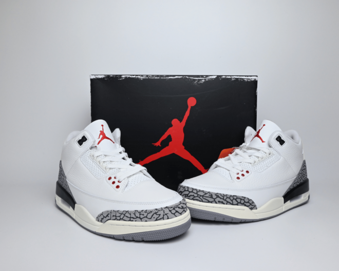 Air Jordan 3 Retro White Cement Reimagined - Image 5