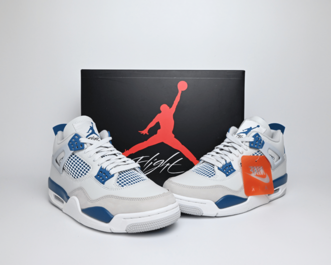 Jordan 4 Retro Military Blue - Image 6