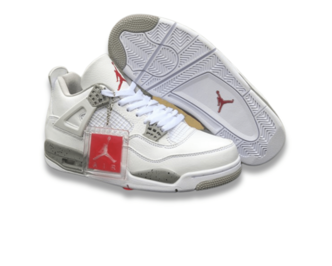 Air Jordan 4 Retro White Oreo - Image 3