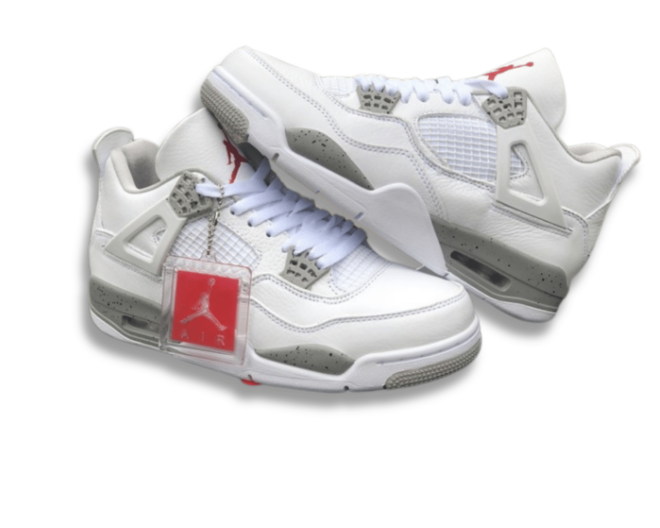 Air Jordan 4 Retro White Oreo - Image 2