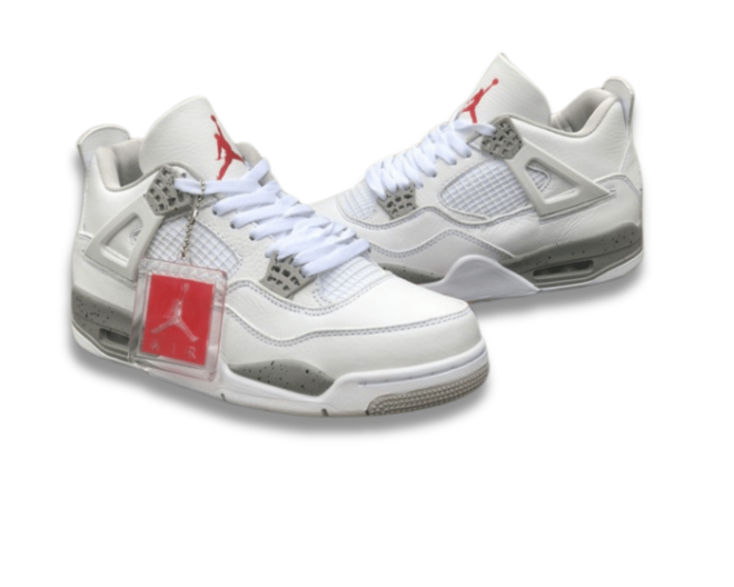 Air Jordan 4 Retro White Oreo - Image 4