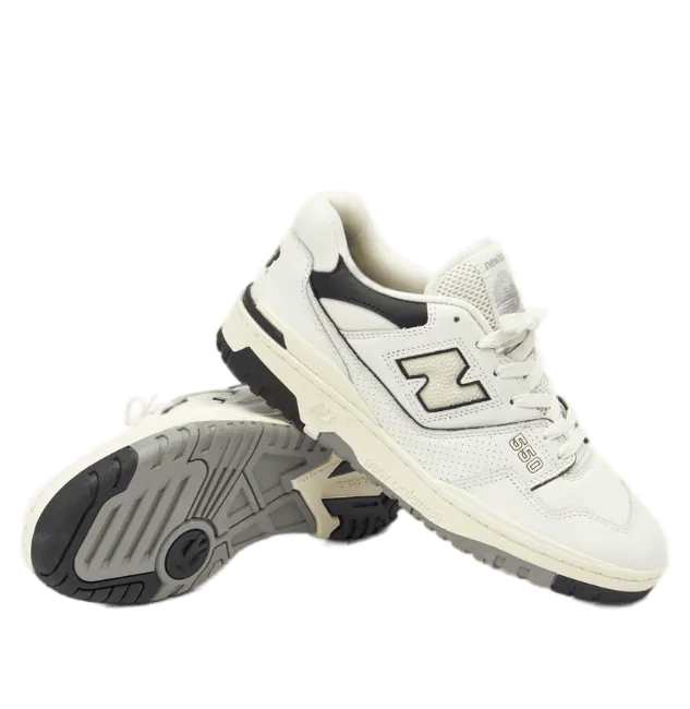 New Balance 550 Cream Black (1)