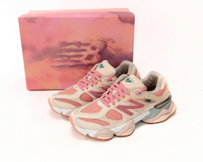 New Balance 9060 Joe Freshgoods Inside Voices Penny Cookie Pink - Image 5