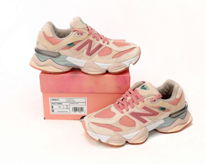 New Balance 9060 Joe Freshgoods Inside Voices Penny Cookie Pink - Image 6