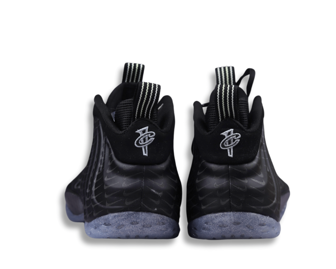 Nike Air Foamposite All-Over Swoosh Black - Image 4