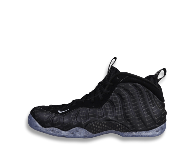 Nike Air Foamposite All-Over Swoosh Black - Image 3