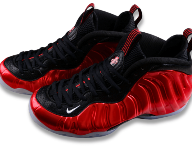 Nike Air Foamposite Metallic Red - Image 4