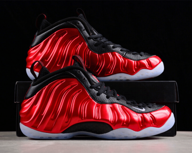 Nike Air Foamposite Metallic Red - Image 5