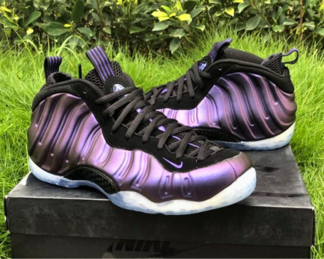 Nike Air Foamposite Eggplant - Image 5