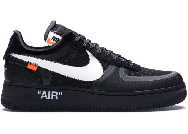 Nike Air Force 1 Low Off-White Black White Replica - Image 16