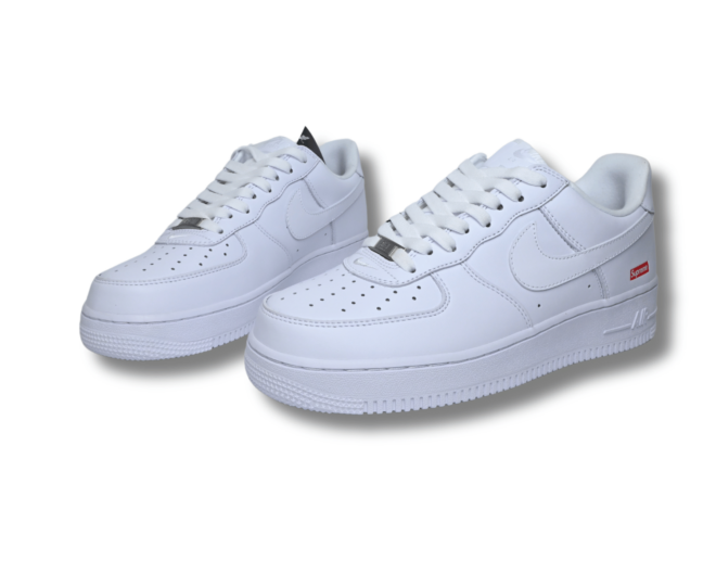 Nike Air Force 1 Low Supreme White - Image 4