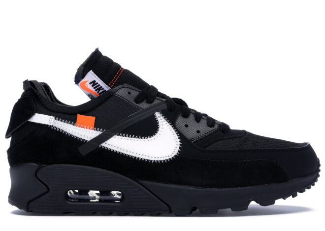 Nike Air Max 90 Off White Black - Image 2