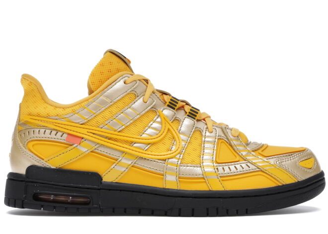 Nike Air Rubber Dunk OFW University Gold - Image 2