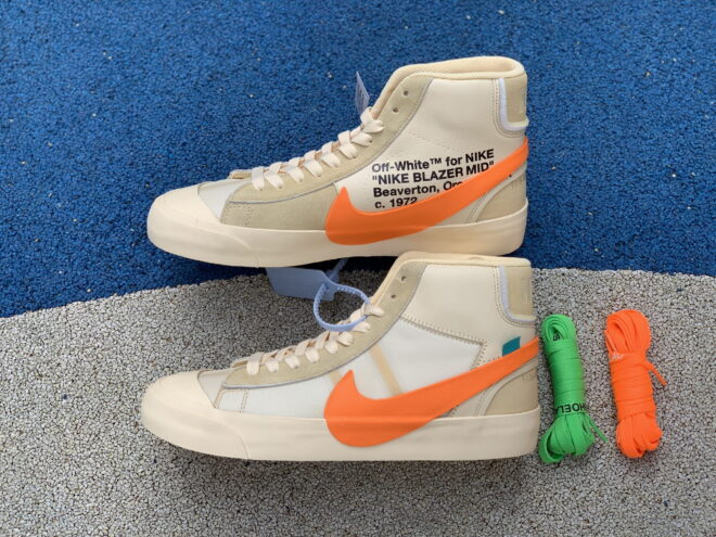 Nike Blazer Mid Off-White All Hallow's Eve Extended Size - Image 8