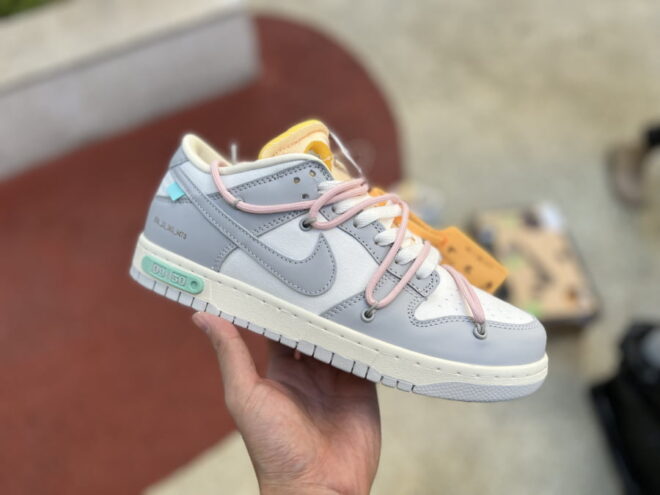 Nike Dunk Low Off-White Lot 9 - Image 9