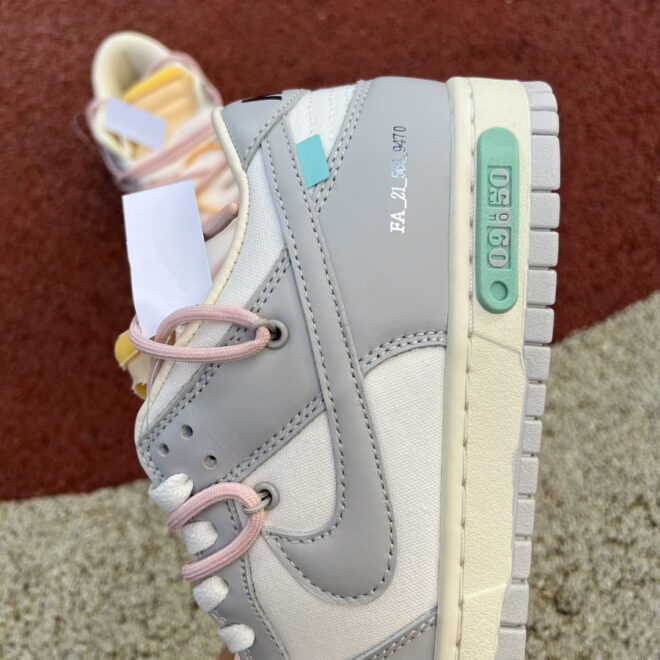 Nike Dunk Low Off-White Lot 9 - Image 6