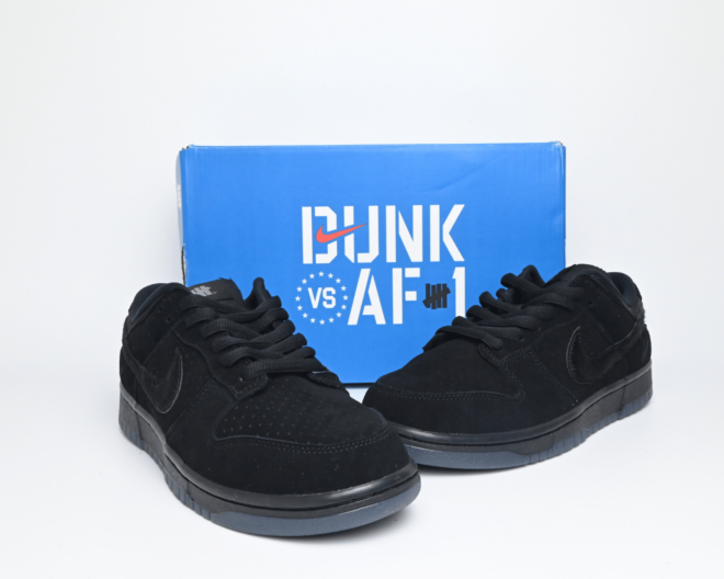 Nike Dunk Low SP UNDEFEATED Black Dunk vs. AF1 Pack - Image 6