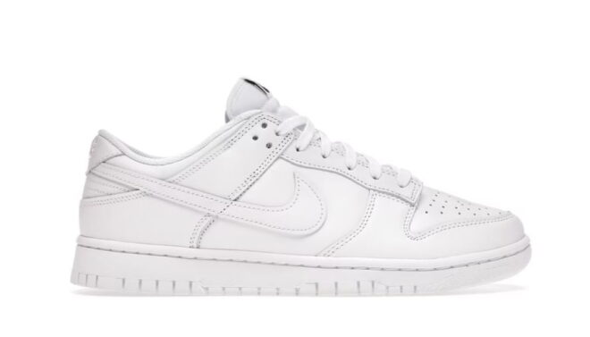 Nike Dunk Low Triple White - Image 2