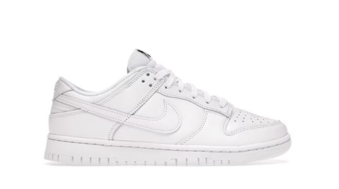 Nike Dunk Low Triple White (2021) - Image 2