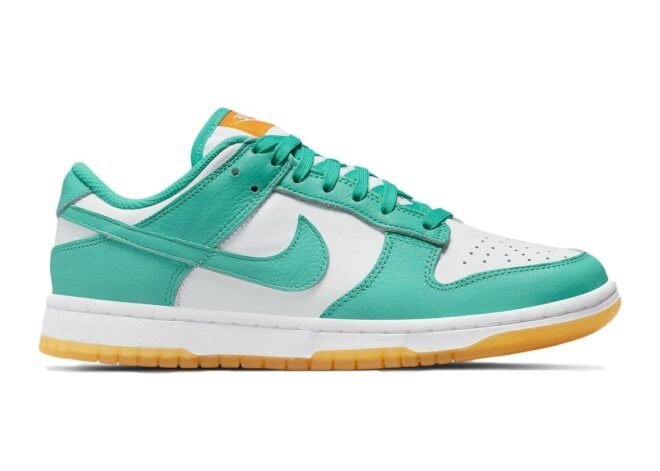 Nike Dunk Low White Turquoise (W) - Image 2