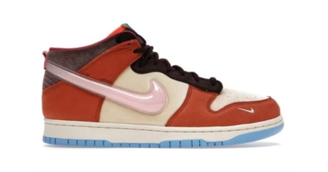 Nike Dunk Mid Social Status Free Lunch Chocolate Milk - Image 2