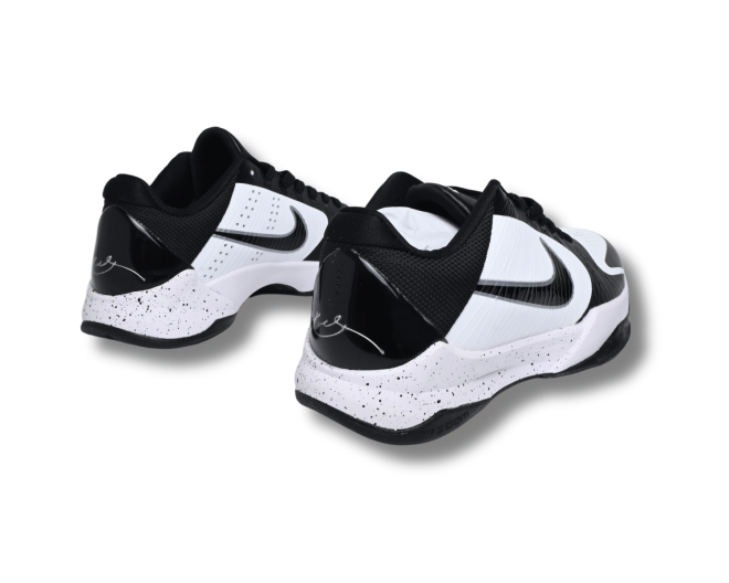 Nike Kobe 5 TB PE White Black - Image 2