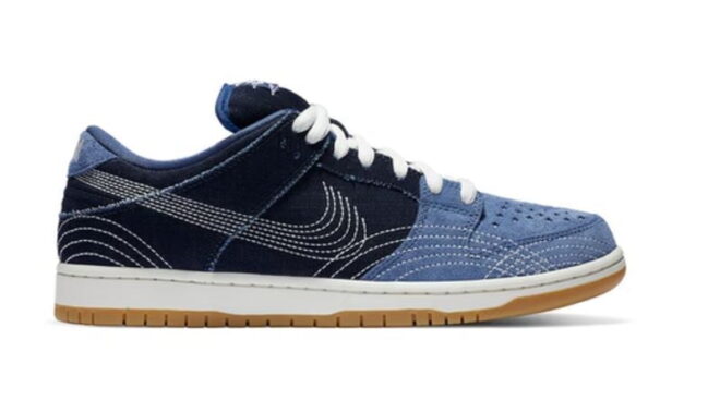 Nike SB Dunk Low Denim Sashiko - Image 2