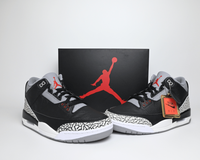 Air Jordan 3 Retro Black Cement - Image 5