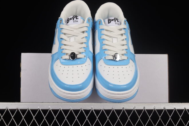 A Bathing Ape Bape STA Low Blue - Image 7