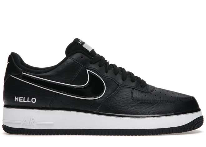 Nike Air Force 1 Low '07 LX Hello Black - Image 2