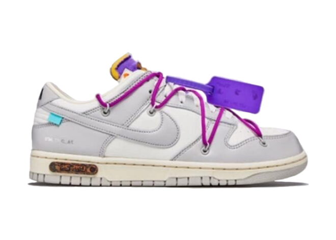 Off White Nike Dunk Low Lot 28 - Image 2