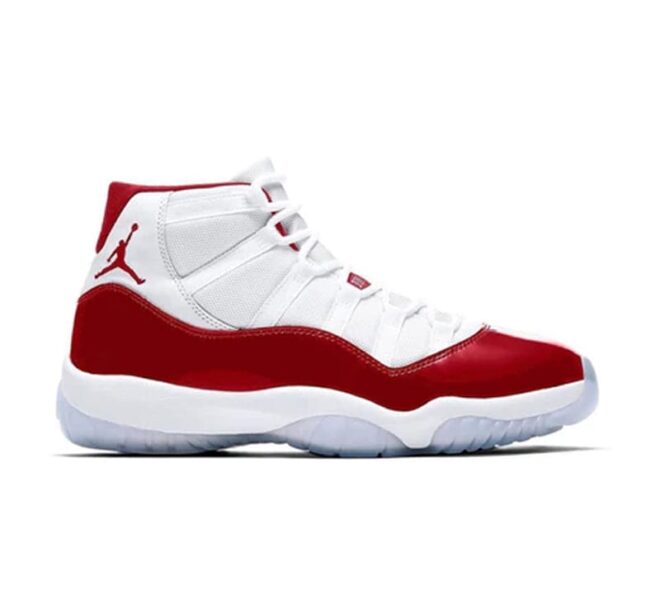 Air Jordan 11 Cherry-White-Varsity Red-Black - Image 8