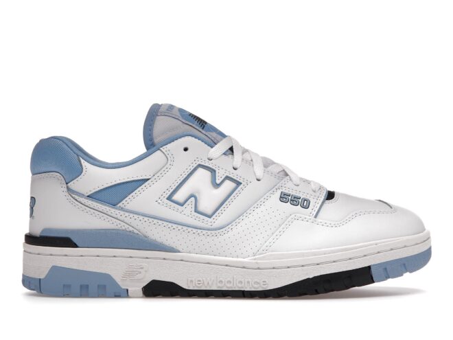 New Balance 550, UNC White University Blue - Image 2