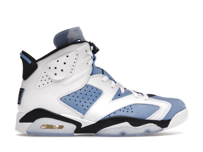 Replica Air Jordan 6 Retro UNC White||||||||||