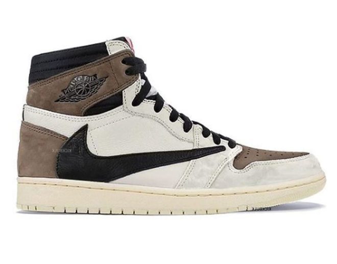 eplica Air Jordan 1 Retro High Travis Scott Reverse Mocha||||||||||