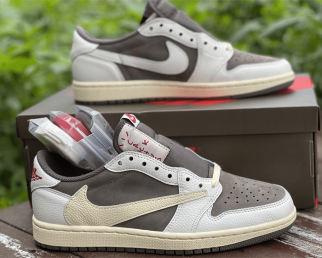 Travis Scott Reverse Mocha AJ1 Low - Image 5